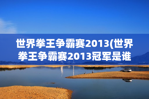 世界拳王争霸赛2013(世界拳王争霸赛2013冠军是谁)