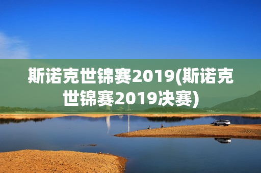 斯诺克世锦赛2019(斯诺克世锦赛2019决赛)