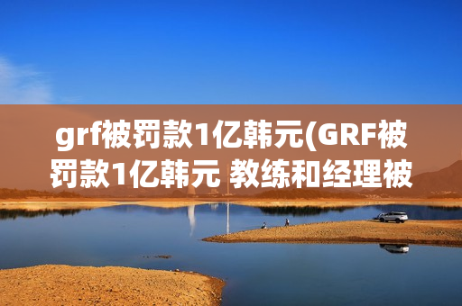 grf被罚款1亿韩元(GRF被罚款1亿韩元 教练和经理被无限期禁赛)