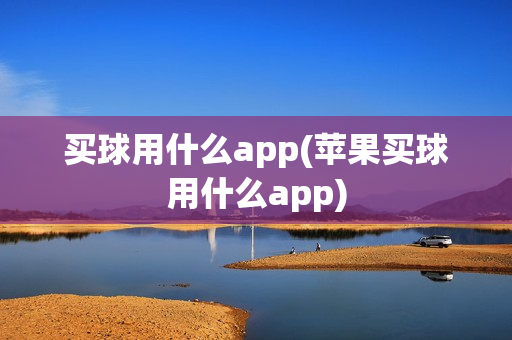 买球用什么app(苹果买球用什么app)