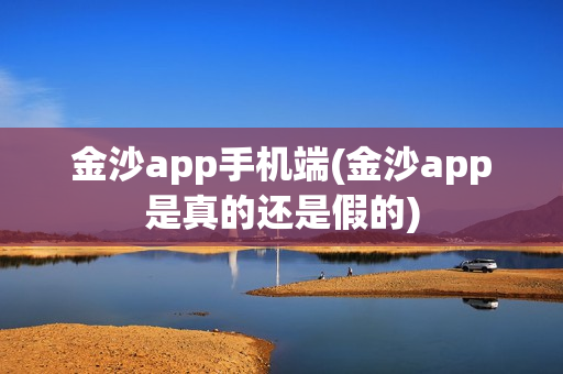 金沙app手机端(金沙app是真的还是假的)