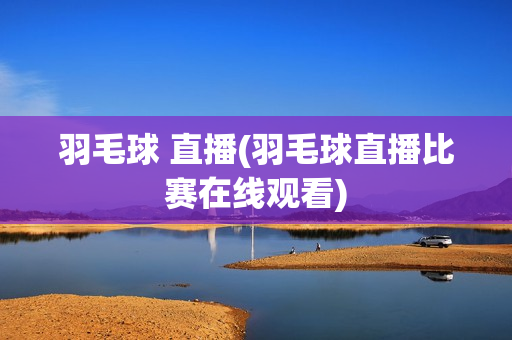 羽毛球 直播(羽毛球直播比赛在线观看)